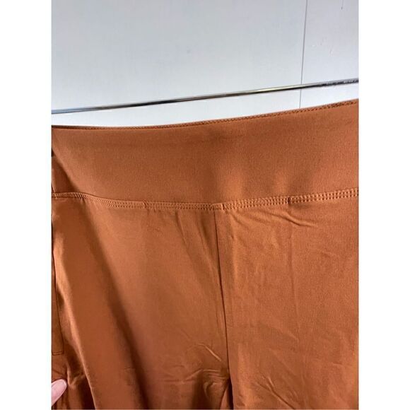 Athleta NWOT Rust Pull-up Pants Size 2 - Picture 3 of 10